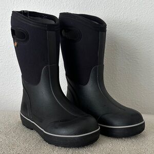 Bogs Black Kids Rain & Snow Boots